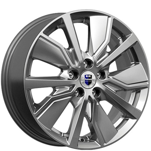 Диск K&K Гамбит-(КС961) 16x6,5/5x112 D57,1 ET46 Дарк-платинум