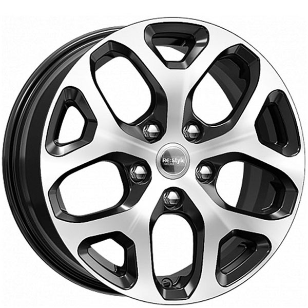 Диск K&K КС869-(Vesta-Cross) 16x6,5/4x100 D60,1 ET43 Алмаз-черный