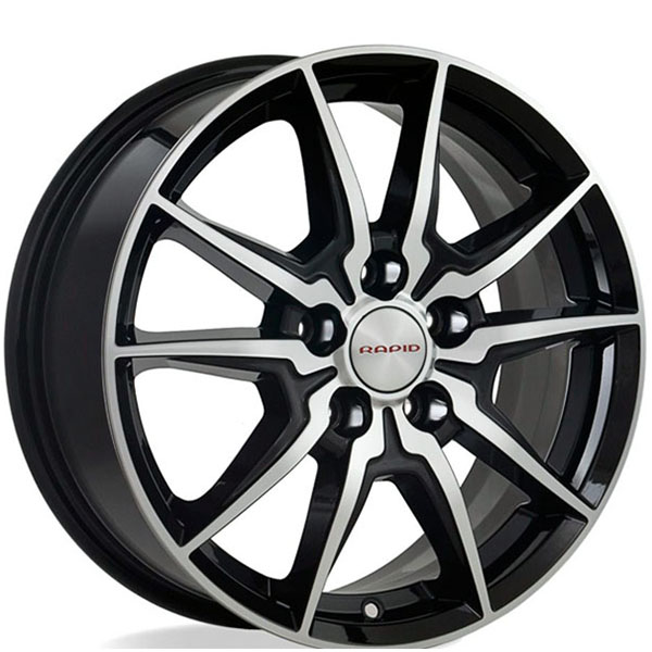 Диск K&K Адамар 16x6,5/5x114,3 D66,1 ET50 Алмаз-черный