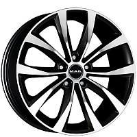  MAK Wolf 19x8/5x114,3 D76 ET50 Black Mirror     - 