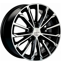  Khomen Wheels KHW1611-(Toyota/Suzuki) 16x6,5/5x114,3 D60,1 ET45 Black-FP     - 