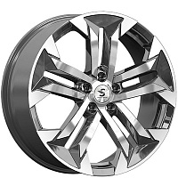  K&K Premium-Series-015-(Exeed-TXL/VX) 19x7,5/5x108 D65,1 ET36 Diamond Gloss graphite     - 