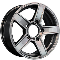  Khomen Wheels KHW1614-(Niva-4x4) 16x6,5/5x139,7 D98,5 ET40 Gray     - 
