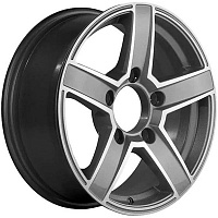  Khomen Wheels KHW1614-(Niva-4x4-Bronto) 16x6,5/5x139,7 D98,5 ET35 F-Silver-FP     - 