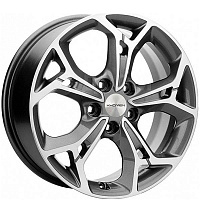 Khomen Wheels KHW1702-(Changan-CS35/CS35-Pro) 17x7/5x110 D63,3 ET46 Gray     - 